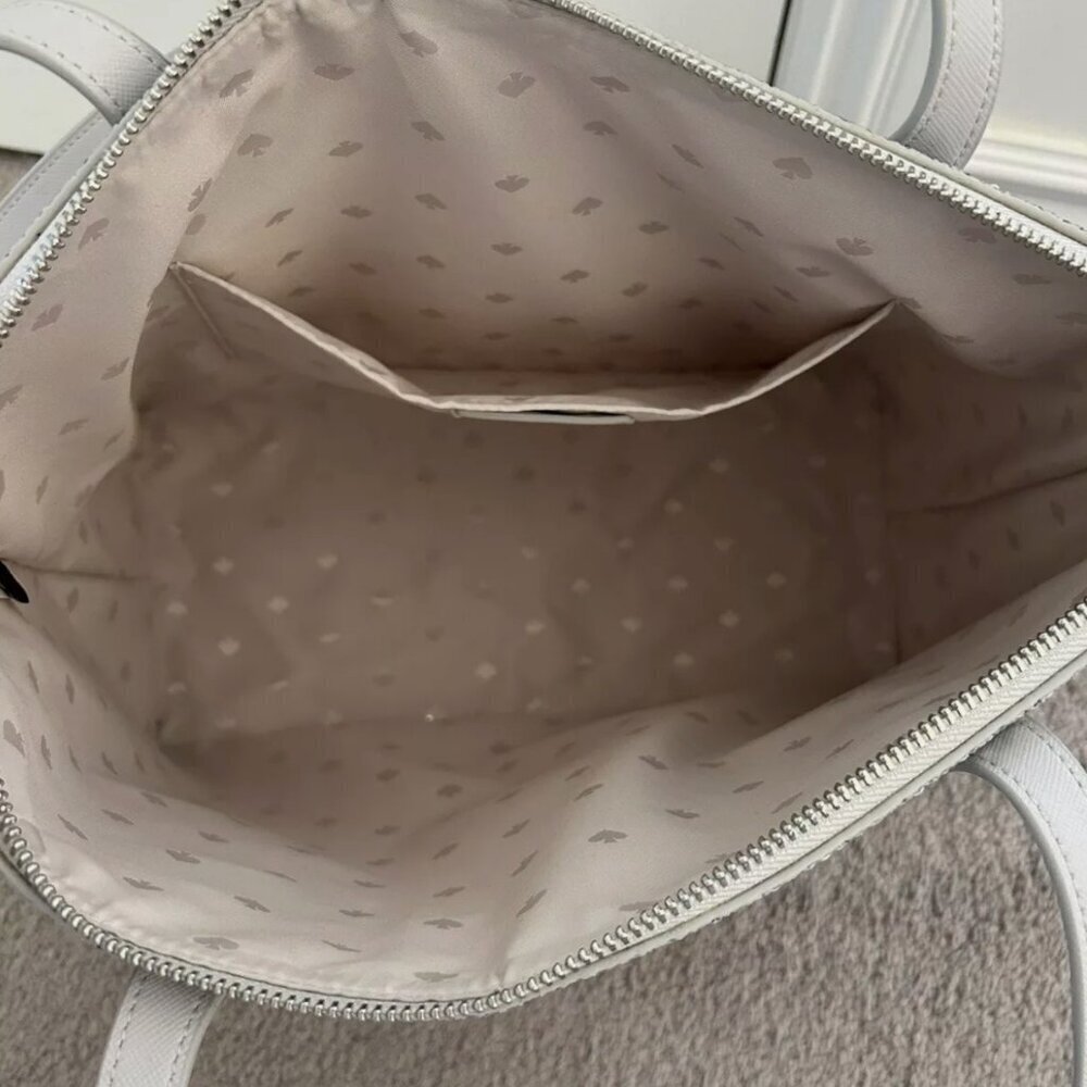 kate spade ♠️ Flash Tote Gray NWT - Picture 3 of 15